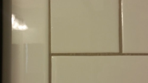 Acceptable Tile Job, Should Grout Lines Be Level With Tile