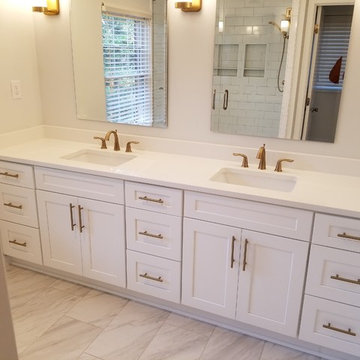 Bedroom to Master Bath transformation