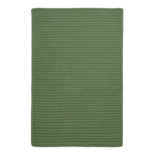 Simply Home Solid Rug, Moss Green, 8'x11', 8'x11' - Contemporary ...