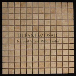 Crema Marfil Marble 1x1 Mosaic Tile Polished - Products