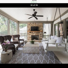 Ruff House: Screened-in Porch