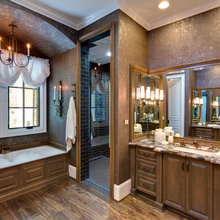 gold walls