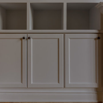 Brampton Wall Unit and Fireplace Mantle