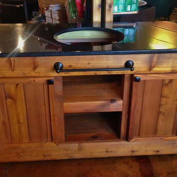 Big Green Egg Table -- Double Door