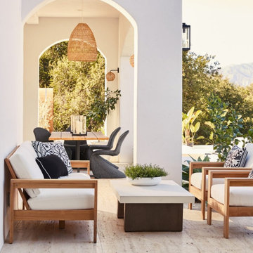 Ojai CA, Addition & Full Remodel, Spanish-style Residence