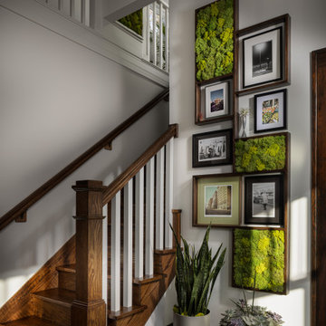 Mission, Kansas Staircase and Moss Wall