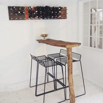 Wall-mounted wine storage system - STACT Wine Racks