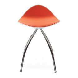 Stua - Onda Table Stool, Orange - Bar Stools And Counter Stools
