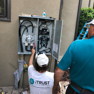 Electrical Service Upgrade from 200 AMP to 400 AMPS & Tesla Charger Installation