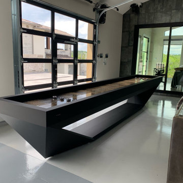 Stealth Shuffleboard Game Room