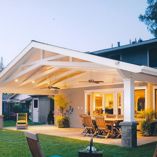 Scissor Trusses Porch Ideas Photos Houzz