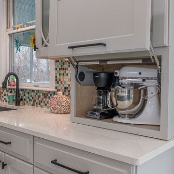 Eclectic Two-Finish Kitchen Blacksburg, VA