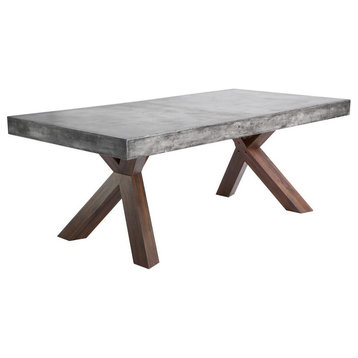 Jagger Rectangular Concrete Dining / Outdoor Table