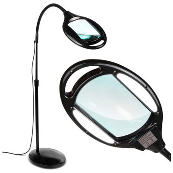 LightView Pro, Full Page Magnifying Floor Lamp, Hands Free Magnifier, 3 Diopter