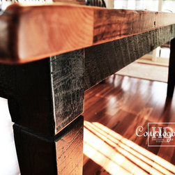 Reclaimed Wood Harvest Tables - Products