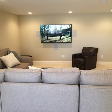 Malvern Finished Basement