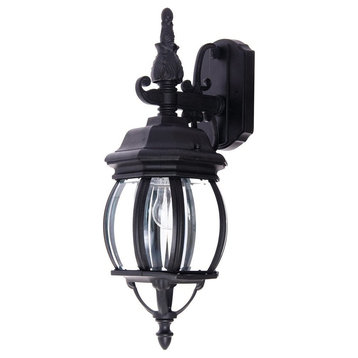 Maxim Lighting Crown Hill 1-Light Outdoor Wall Lantern Black - 1030BK