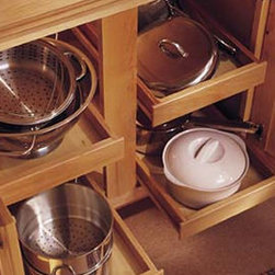 Base Roll-Out Trays - Kitchen Cabinetry