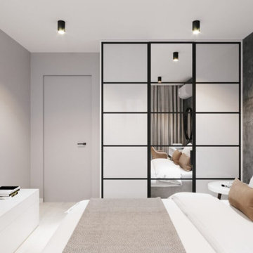 Дизайн-проект современной 3-комнатной квартиры