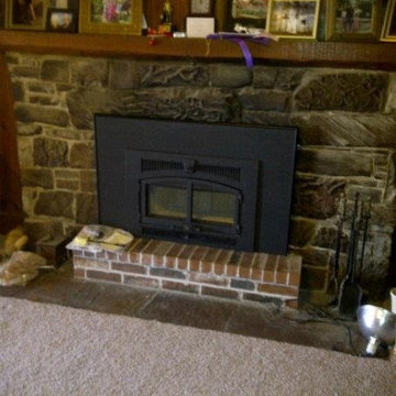 Heat Producing Wood Burning Inserts