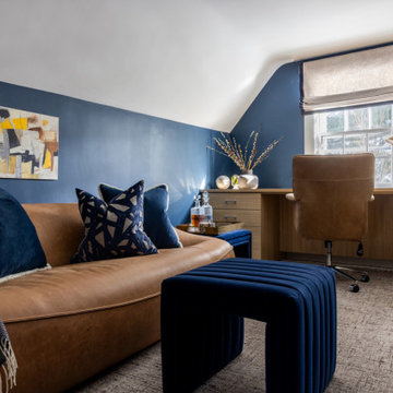 Scarsdale Man Cave + Guest Bathroom