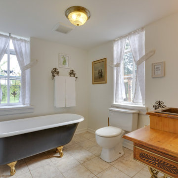 Converted Church Claw Foot Tub