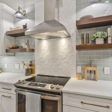 Coastal Transitional Kitchen Remodel Solomons, MD
