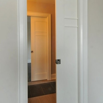 Custom Shaker Pocket Door