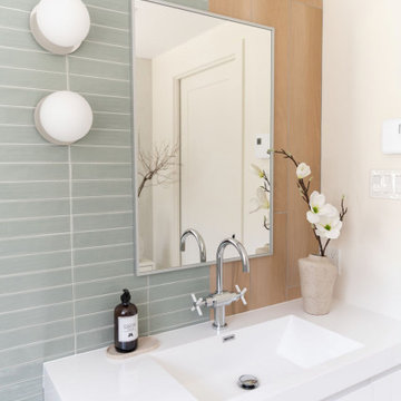 The serene bathroom