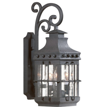 Troy Lighting BCD8971 Dover 23" Tall 3 Light Outdoor Wall Sconce - Natural