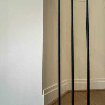 Project #144 | Slightly Curved Transitional Staircase