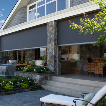 Motorized Retractable Screens for Patios & Porches - Phantom Executive Screens