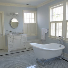 bathroom lower level