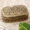 Novica Handmade Srinagar Elegance Papier Mache Decorative Box