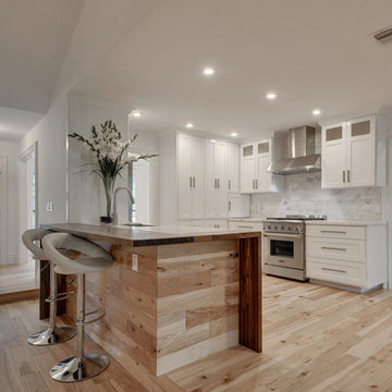 Austin Modern Home - Hand Scraped Natural Hickory