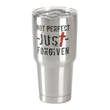 Tumbler Not Perfect Just Stainless Stainless 30Oz