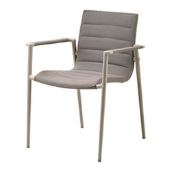 Core Dining Chair Armchair Brown - Outdoor Dining Chairs