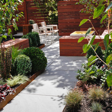 Border in corten