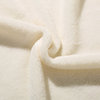 Hs Coral Fleece Throw Blanket, King, Ivory