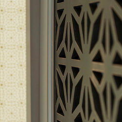 Geometric Veneer Panel - Screens And Room Dividers