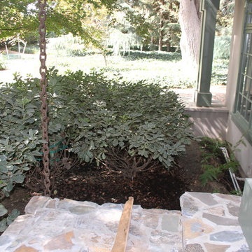 English Garden for a Craftsman Remodel at Home Ranch