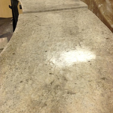 Semi Circle Outdoor BBQ Kitchen Project