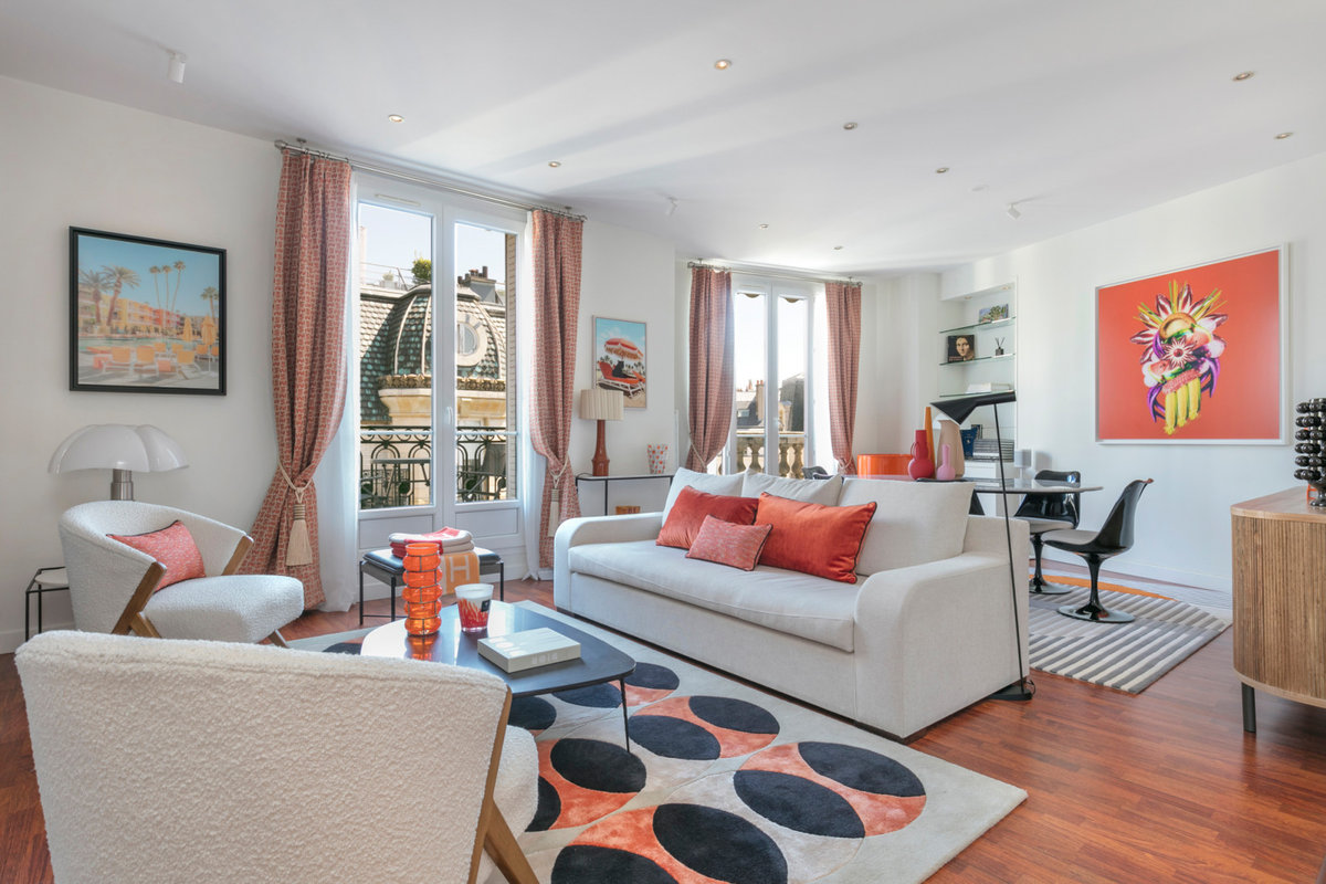 Décoration d'un appartement dans le 16ème