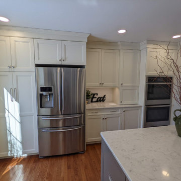 Mechanicsburg Kitchen, Painted and Stained Cabinetry in Harmony