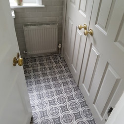 Bathroom renovation - Floor Medallions And Inlays