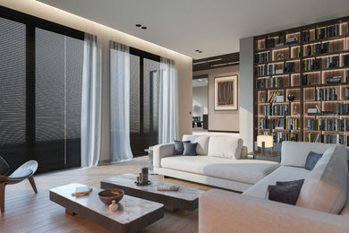 Contemporary apartments in Moscow