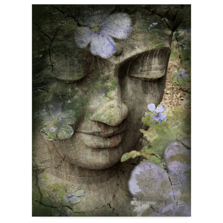 Fusion Idol Arts 'Inner Tranquility' Canvas Art, 24"x18"