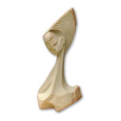 Long Hair Model - Sculptures