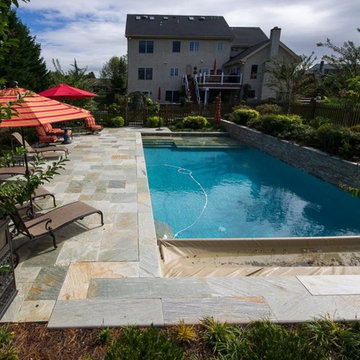 Traditional Pool and Outdoor Living