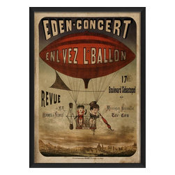 The Artwork Factory - Eden Concert Revue Framed Artwork - Prints And Posters